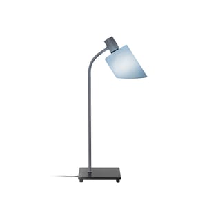 Lampe de bureau, design, pvc blanc, INSPIRE Swallow, H.37cm