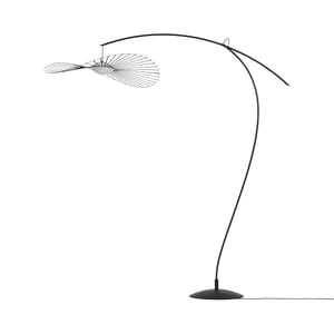 45316 - Lampe sur pied Bois, Noir Contemporaine, Moderne