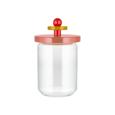 ALESSI - Bocal hermétique / By Ettore Sottsass - 100 cl / Alessi 100 Values Collection - Rose