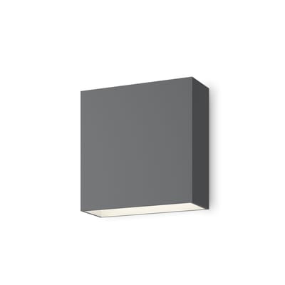 Plafonnier carré STRUCTURAL LED en métal gris / Vibia
