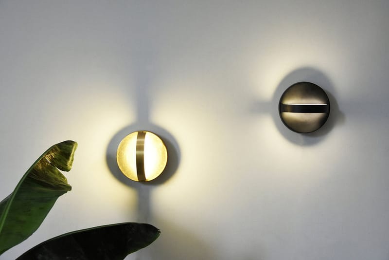 ENOstudio LED beige - Bad-Wandlampe Plus Design | Made In von