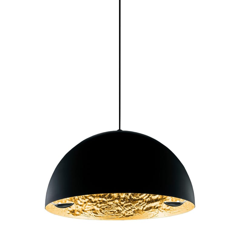 Pendelleuchte Stchu-moon 02 von Catellani & Smith - schwarz gold | Made In  Design