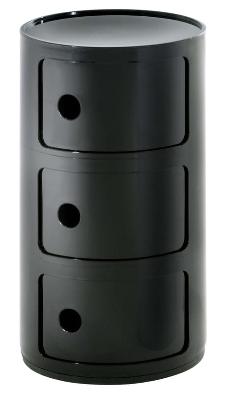 Kartell Componibili Storage - glossy black