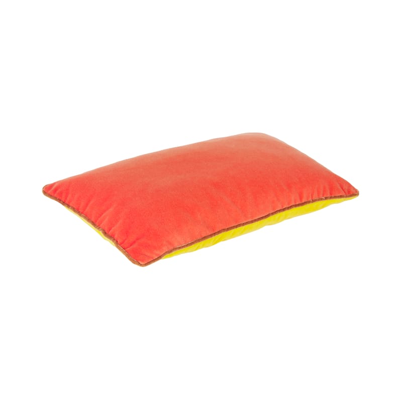 Cuscino Termico Con Semi Di Colza 40x30cm - 3 Comparti Arancione