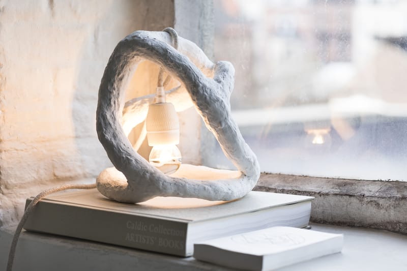 Sculpture contemporaine Lampe Mécanique