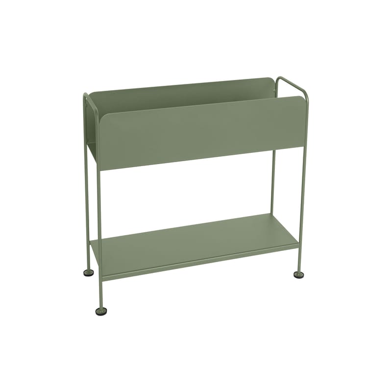 Furniture - Kids Furniture - Picolino Flower-pot holder metal green / Storage - Metal / L 66 x H 63 cm - Fermob - Cactus - Steel