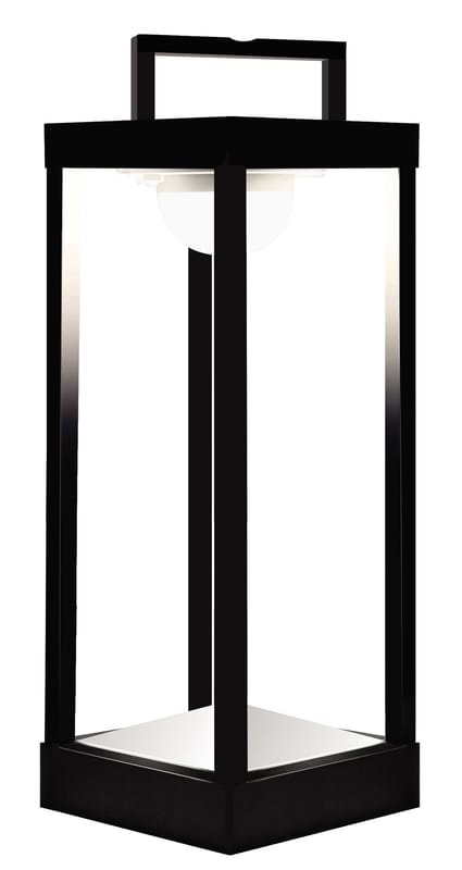 Gama Sonic Lampadaire d'extérieur noir, solaire, à une ampoule LED