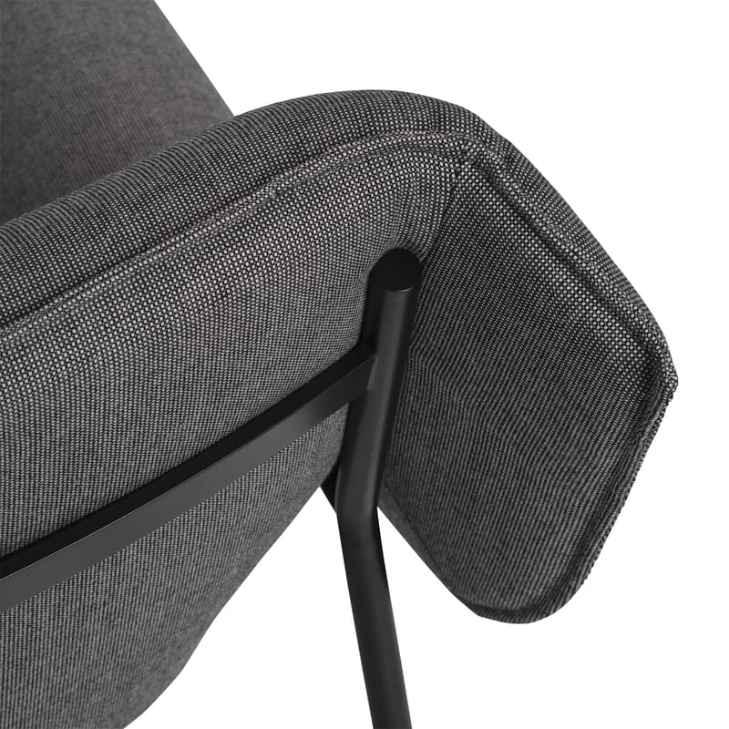 Gepolsterter Sessel Wrap von Muuto - grau