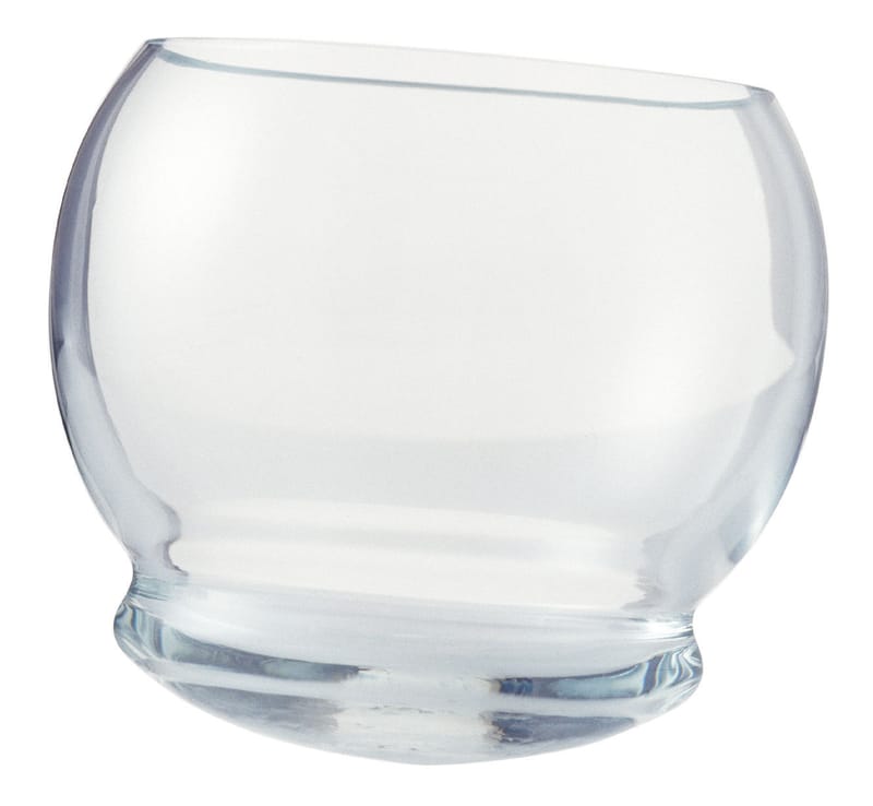 Bicchiere da whisky Rocking Glass di Normann Copenhagen - trasparente