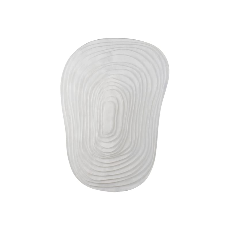 Luminaire - Appliques - Applique Nebulis Medium tissu blanc / 82 x 60 cm - Soie intissée - Forestier - 82 x 60 cm / Blanc - Soie intissée