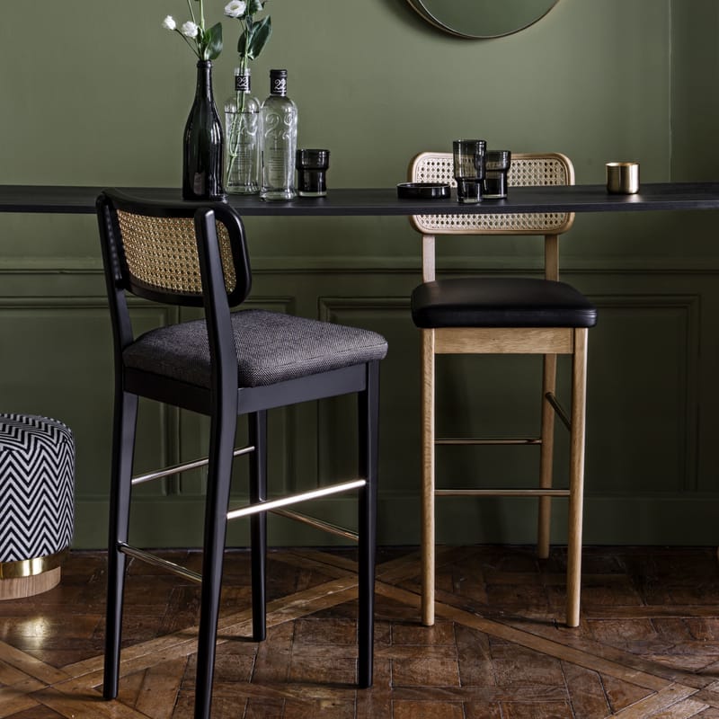 Red and sales black bar stools