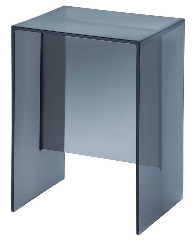 Furniture - Coffee Tables - Max-Beam End table plastic material blue - Kartell - Twilight blue - PMMA