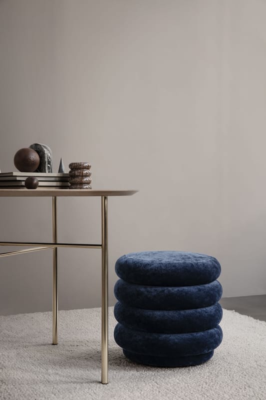 Sitzkissen Round Small von Ferm Living - waldgrün | Made In Design