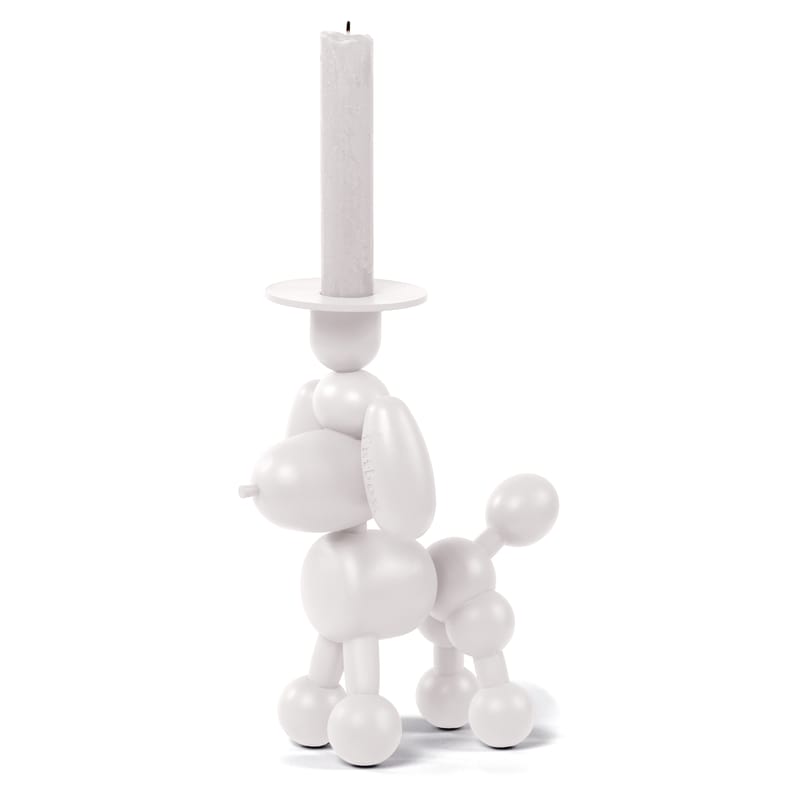 Dekoration - Kerzen, Kerzenleuchter und Windlichter - Kerzenleuchter Can-dolly metall weiß / Aluminium - Fatboy - Weiß - Aluminium