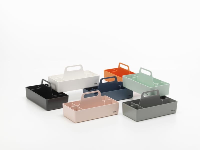 Vaschetta portaoggetti Toolbox RE di Vitra - arancione