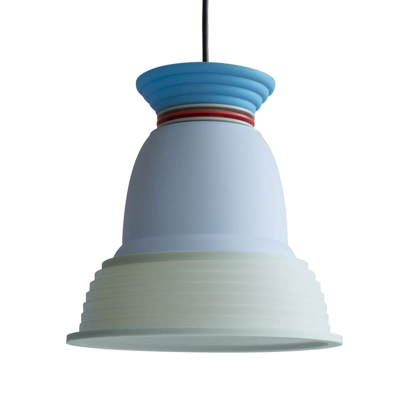 Lighting - Pendant Lighting - Shades - CL3 Lampshade plastic material multicoloured / Silicon - Ø 18 x H 18 cm / Without electrical system - SOWDEN - CL3 / Ø 22 x H 22 cm - ABS, Silicone