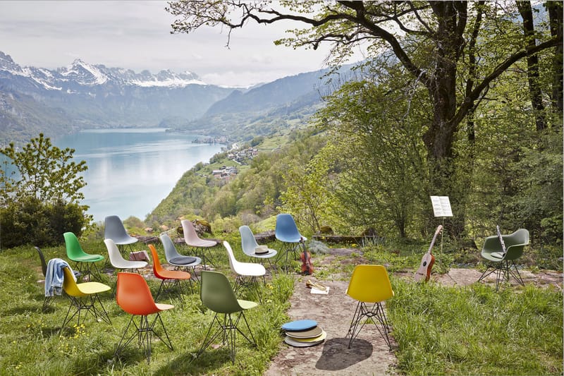 Vitra eames plastic side chair cheap