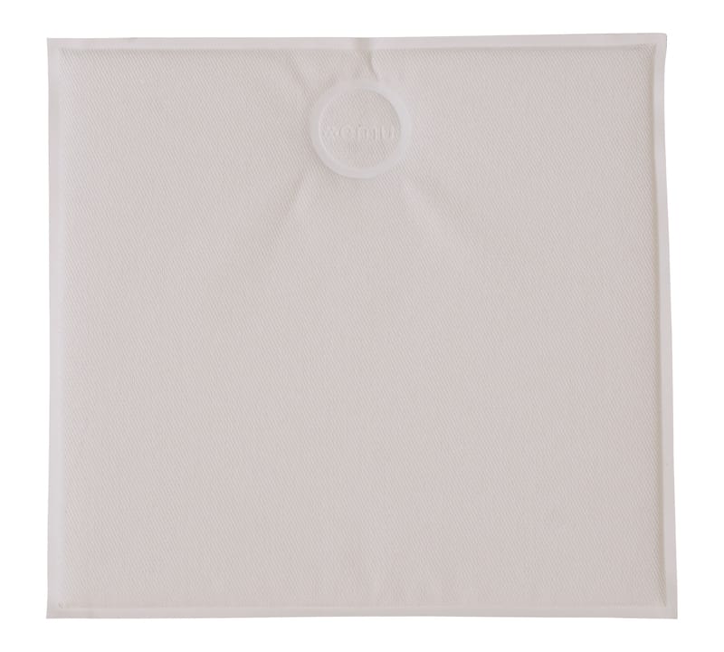 Décoration - Coussins - Coussin d\'assise  tissu blanc magnétique / 39 x 37 cm - Emu - Blanc - Tissu technique