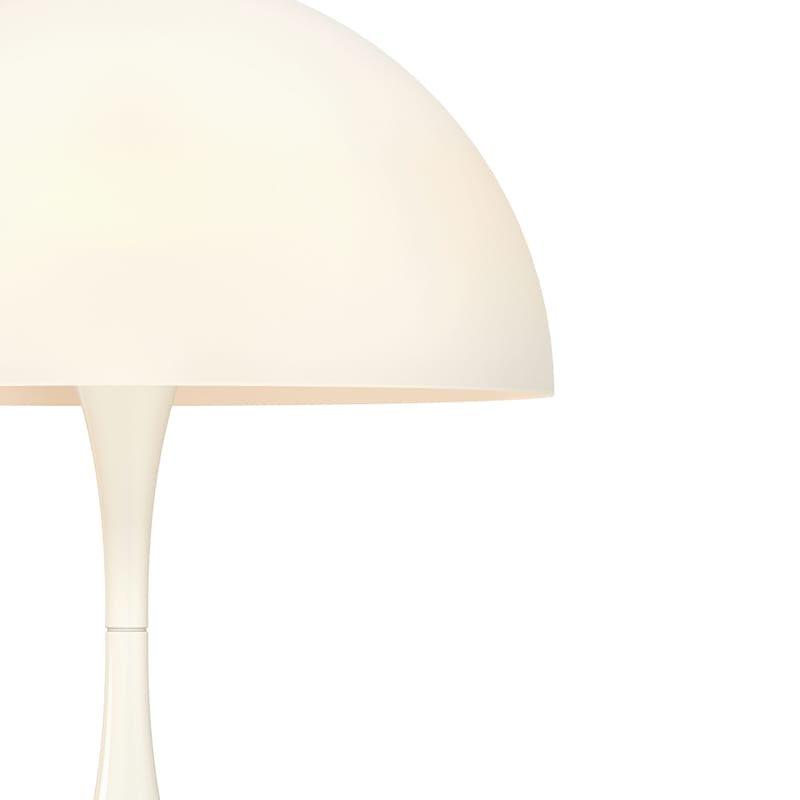 Lampe de chevet LED blanche avec abat-jour rond Kids