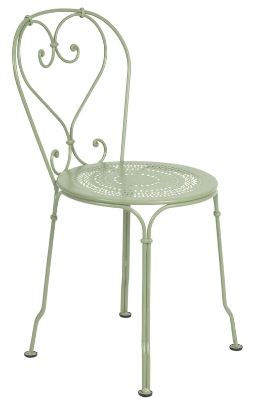 Mobilier - Chaises, fauteuils de salle à manger - Chaise empilable 1900 - Fermob - Tilleul - Acier