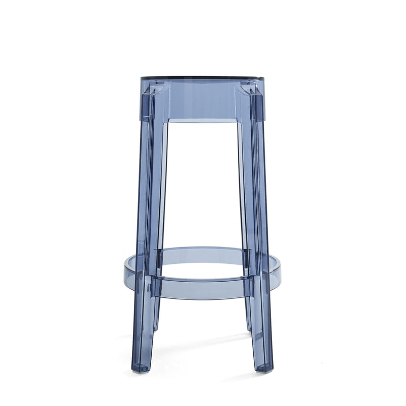 Blue acrylic bar stools sale
