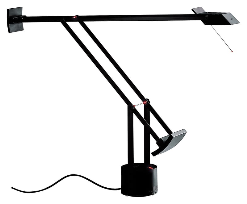 Luminaire - Lampes de table - Lampe de table Tizio - Artemide - Noir - Aluminium