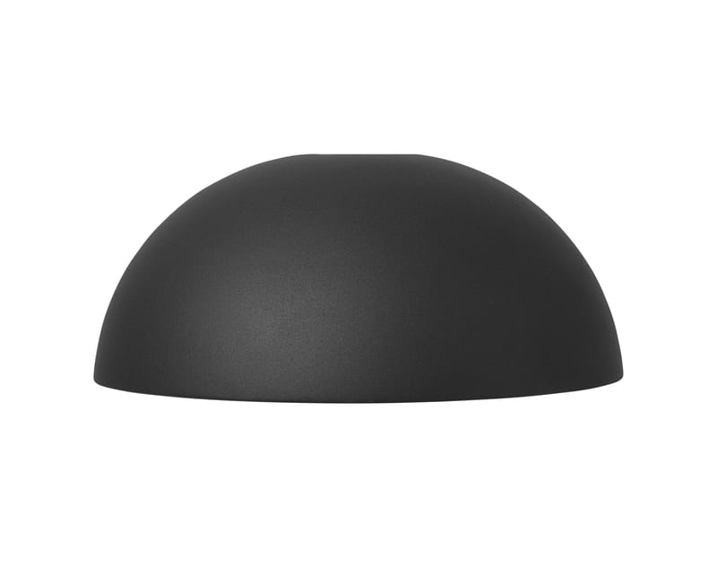 Lighting - Pendant Lighting - Dôme Lampshade metal black / For Collect pendant - Ferm Living - Dôme lampshade / Black - Epoxy lacquered metal