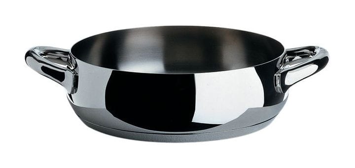 Table et cuisine - Plats et cuisson - Rondin Mami / Ø 24 cm - Alessi - Ø 24 cm - Acier poli - Acier inoxydable