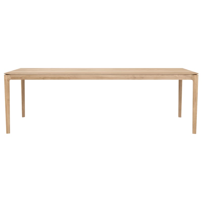 Mobilier - Tables - Table rectangulaire Bok bois naturel / 240 x 100 cm - 10 personnes - Ethnicraft - Chêne huilé - Chêne massif huilé