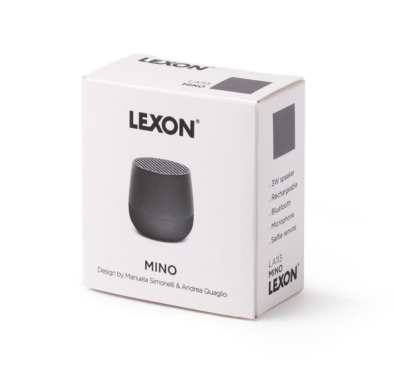 LEXON - Enceinte Bluetooth de poche 3W - MINO S (ROSE) - Lexon