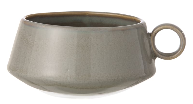 Tableware - Coffee Mugs & Tea Cups - Neu Cup ceramic grey - Ferm Living - Grey - Glazed ceramic