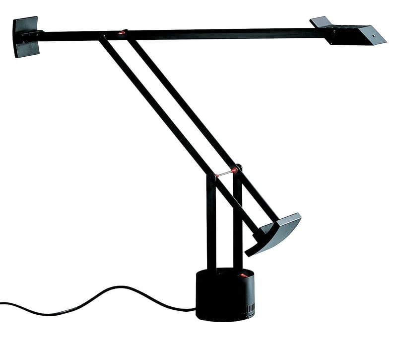 Luminaire - Lampes de table - Lampe de table Tizio LED métal noir / Richard Sapper, 1972 - Artemide - Noir - Métal