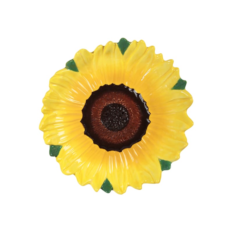 Tableware - Bowls - Tournesol Bowl ceramic multicoloured / Ø 18.5 cm - & klevering - Sunflower - Ceramic