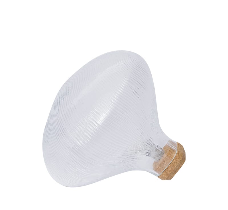 NAMFHZW Lampe de table globe en verre blanc laiteux LED avec