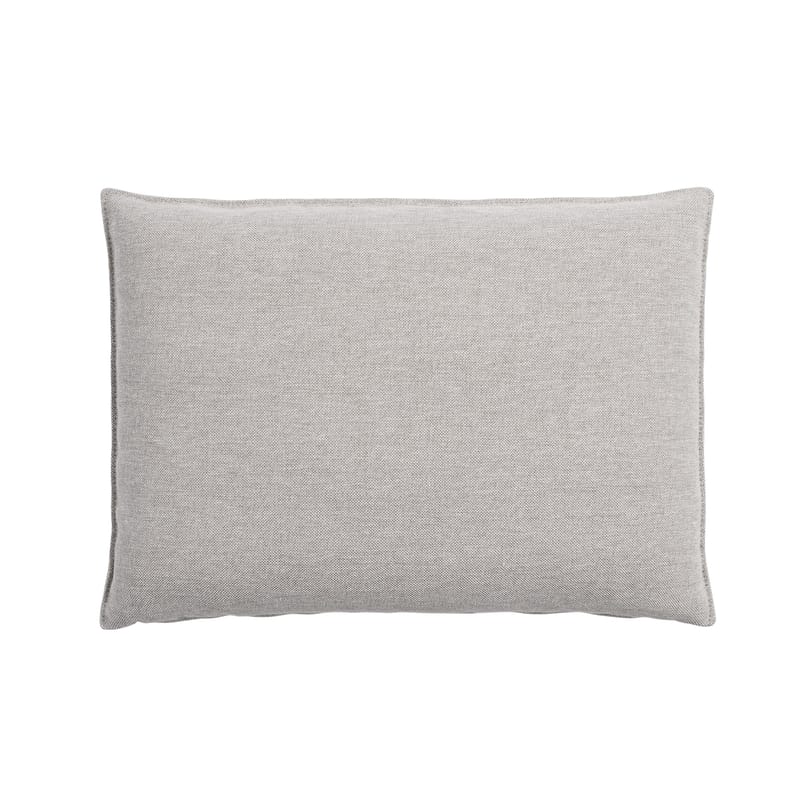 Coussin carré pour dossier de canapé 60 cm (gris)