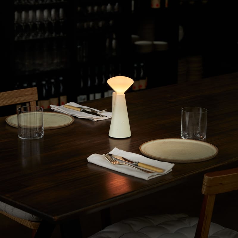 Lampada da tavolo senza fili touch con fiocco, Illuminazione Montagna