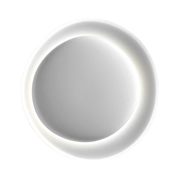 Lighting - Wall Lights - Bahia Mini Wall light plastic material white LED - L 55 x H 53 cm - Foscarini - White - Injection moulded polycarbonate