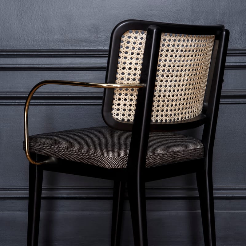 Black and brass chair 2025