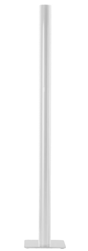 Lighting - Floor lamps - Ilio LED Floor lamp metal white / Bluetooth - H 175 cm - Artemide - White - Painted aluminium, Painted steel