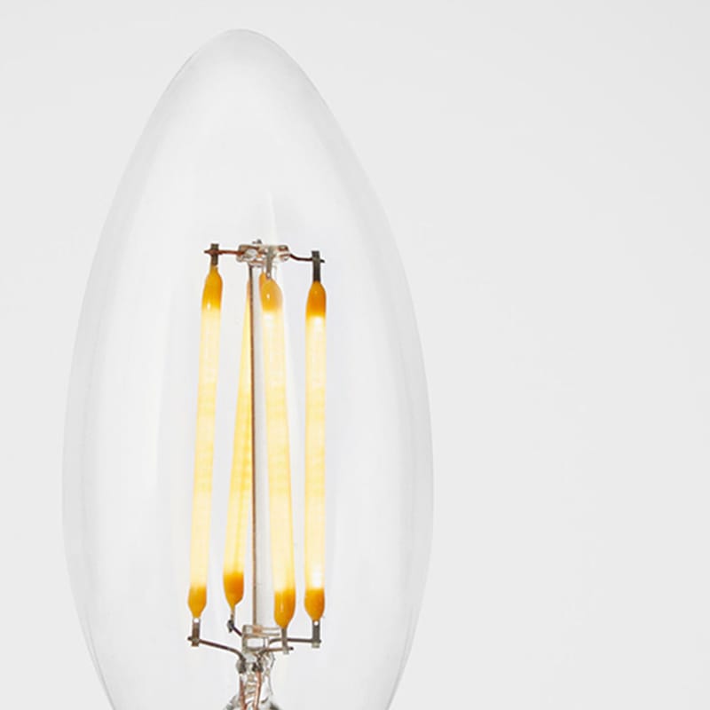TALA Design Made E14 transparent | LED-Glühbirne von Candle In mit 4W - Glühfaden