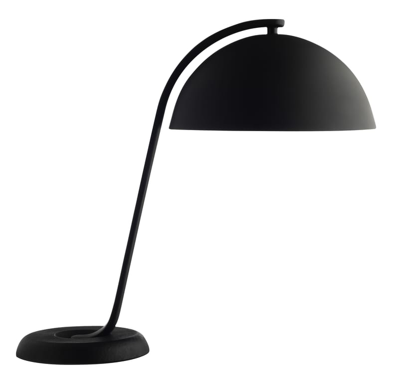 Lighting - Table Lamps - Cloche Table lamp metal black - Hay - Black - Aluminium, Cast iron