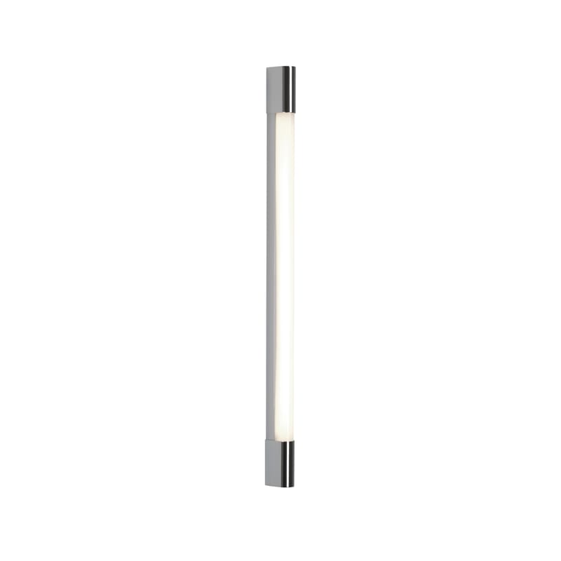 Lighting - Wall Lights - Palermo LED Outdoor wall light plastic material white metal / L 90 cm - Polycarbonate - Astro Lighting - L 90 cm / Chrome - Aluminium, Polycarbonate