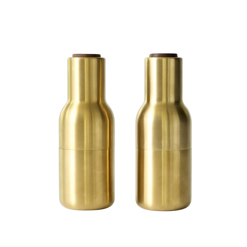 Set macina sale e pepe Bottle di Audo Copenhagen - oro metallo