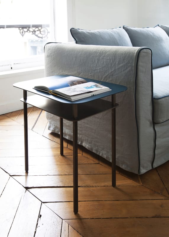 Soldes - Table basse contemporaine en bois, verre et métal - Demeure -  Interior's