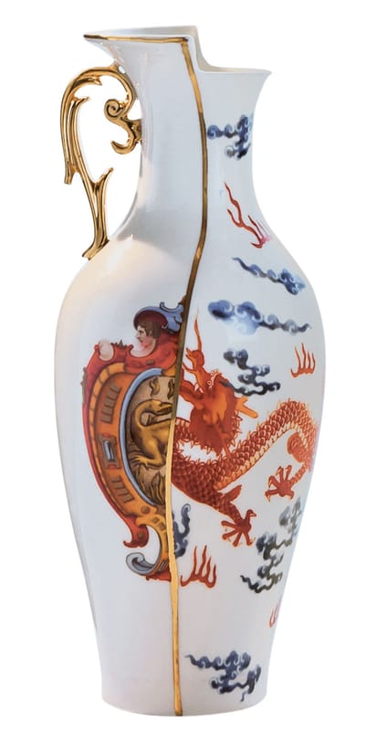 Decoration - Vases - Hybrid - Adelma Vase ceramic multicoloured - Seletti - Adelma - China