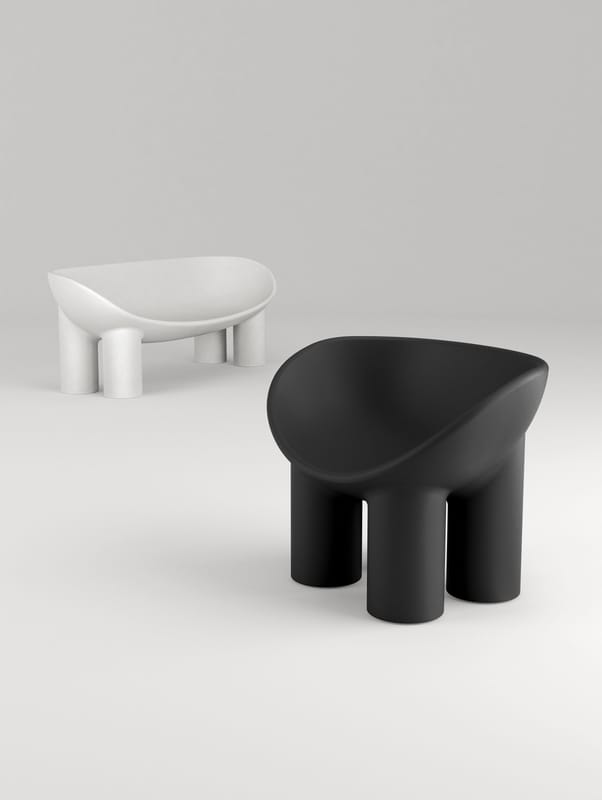 Roly poly deals chair black