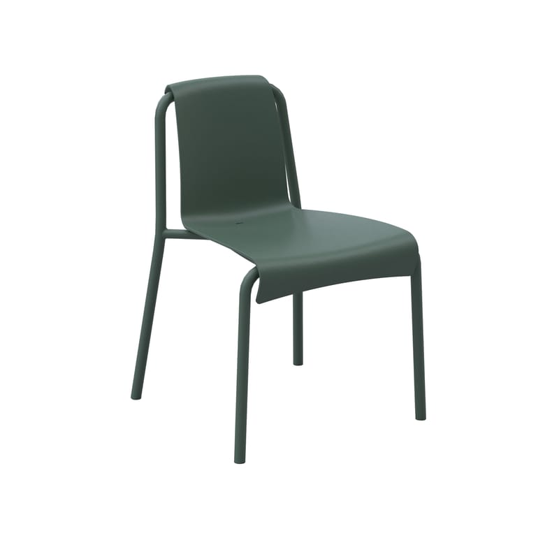 Green shop stackable chairs