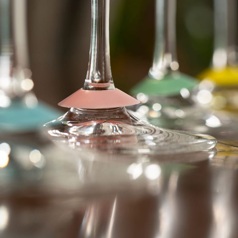 L'Atelier du Vin 095203-2 Chic Glass Palette avec Un Stylo-feutre