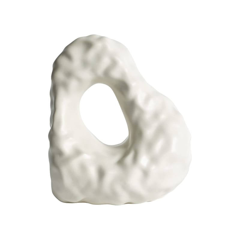 Accessories - Home Accessories - W&S - Boulder Book end ceramic white / Porcelain - Hay - Ivory - China