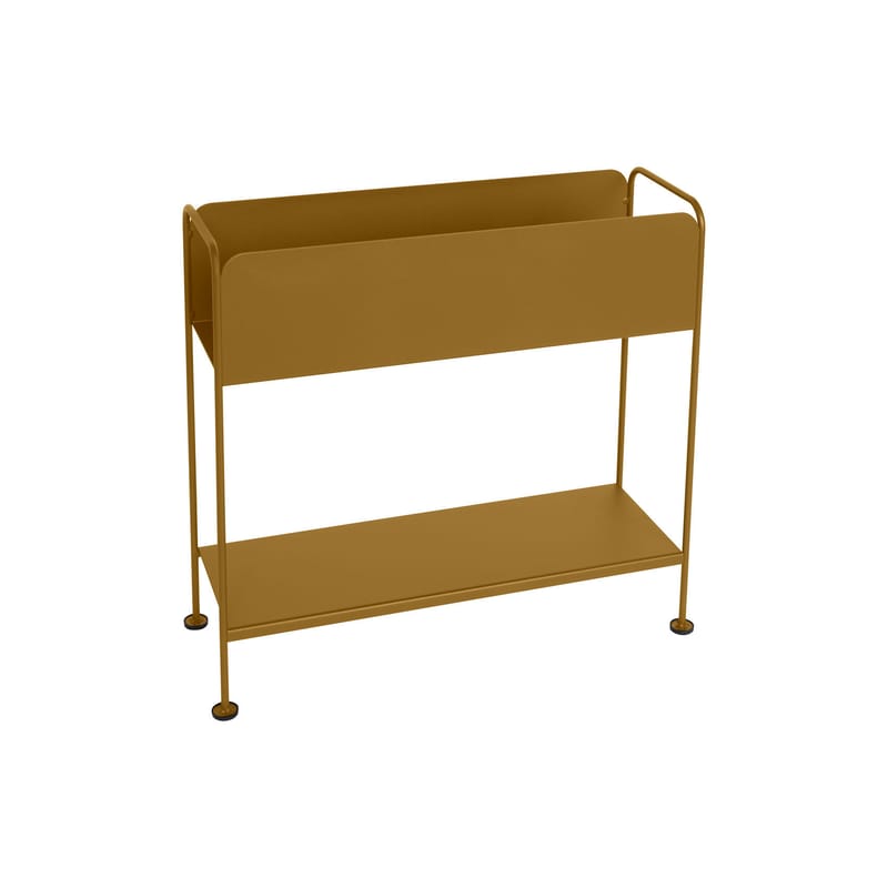 Furniture - Kids Furniture - Picolino Flower-pot holder metal yellow / Storage -  L 66 x H 63 cm - Fermob - Gingerbread - Steel